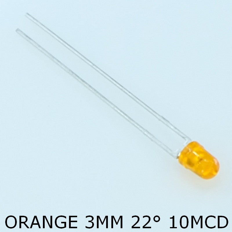 TLHO4200 Led orange 605nm 3mm 10mcd 22° Vishay
