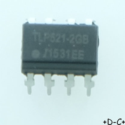 TLP521-2GB Optocoupleur phototransistor DIP-8 Isocom RoHS