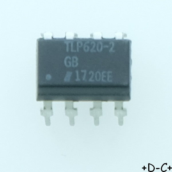 TLP620-2GB Optocoupleur double phototransistor 5.3KV DIP-8 Isocom