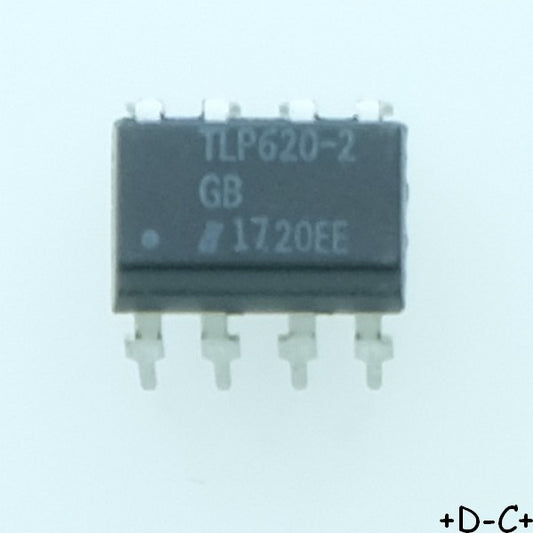 TLP620-2GB Optocoupleur double phototransistor 5.3KV DIP-8 Isocom