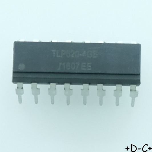 TLP620-4GB Optocoupleur phototransistor 5.3KV DIP-16 Isocom RoHS