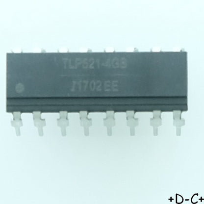 TLP621-4GB Optocoupleur phototransistor 5.3KV DIP-16 Isocom RoHS