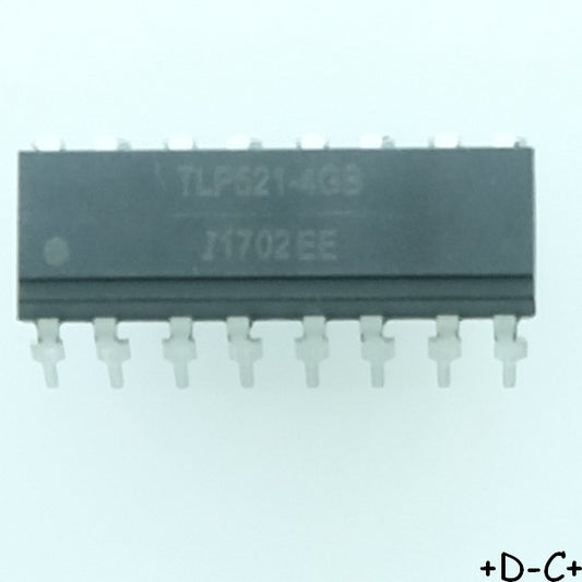TLP621-4GB Optocoupleur phototransistor 5.3KV DIP-16 Isocom RoHS