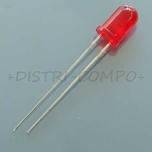 Led rouge 5mm 15mcd 630nm TLUR6400 Vishay RoHS