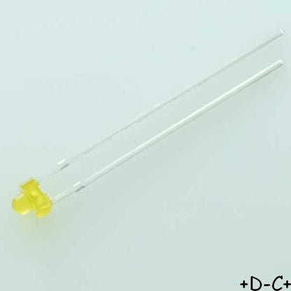 TLUY2400 Led jaune standard 1.8mm 585nm 20° Vishay RoHS