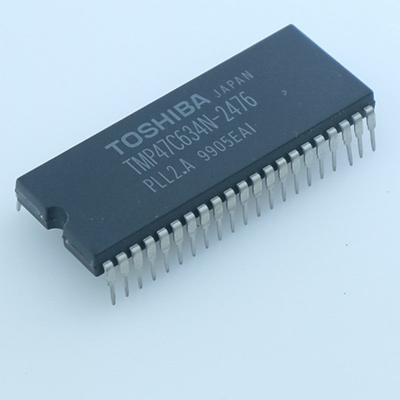 TMP47C634N-2476 Microcontrôleur CMOS 4 bits famille TLCS-47 SDIP-42 Toshiba
