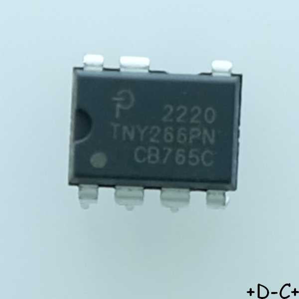 TNY266PN Circuit de gestion de puissance DIP-7 Power Integrations RoHS