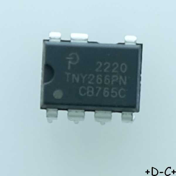 TNY266PN Circuit de gestion de puissance DIP-7 Power Integrations RoHS