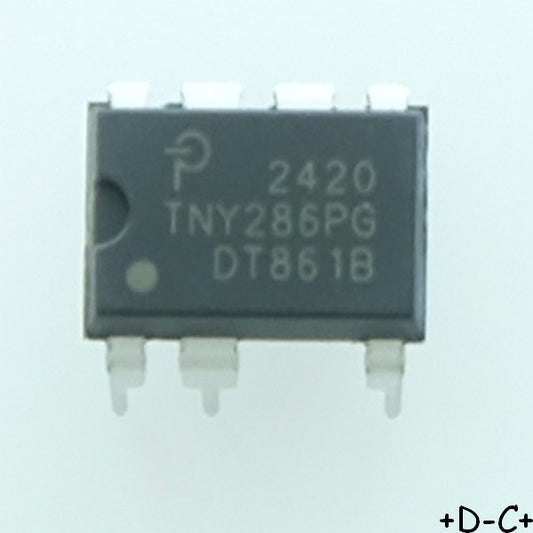 TNY286PG Commutateur AC/DC 15W DIP-8C Power Integrations