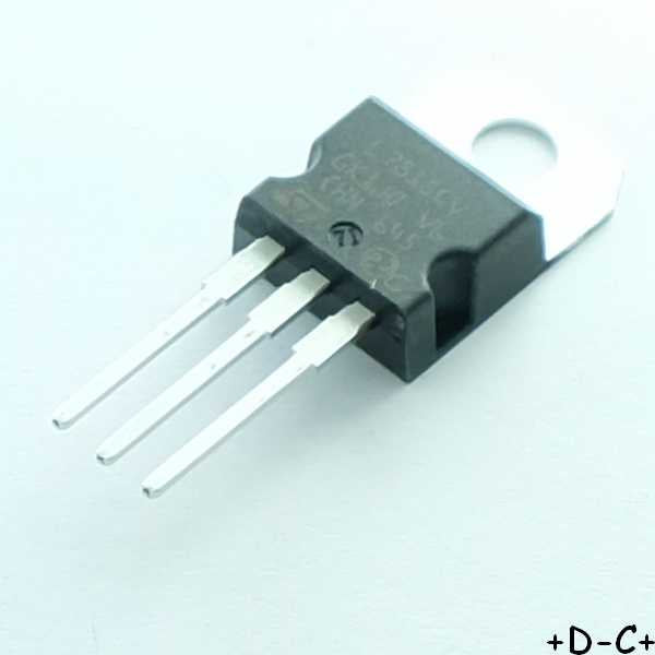 LD1117V-DG LDO Regulator +1.25V to 15V 1.3A TO-220AB STM RoHS