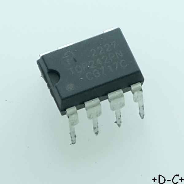 TOP242PN AC/DC Off-Line Switcher IC DIP-8B Power integrations