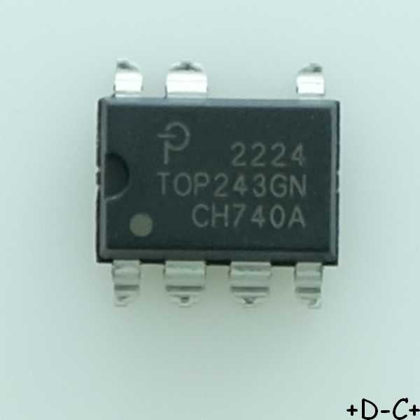 TOP243GN AC/DC Off-Line Switcher IC SMD-8B Power integrations
