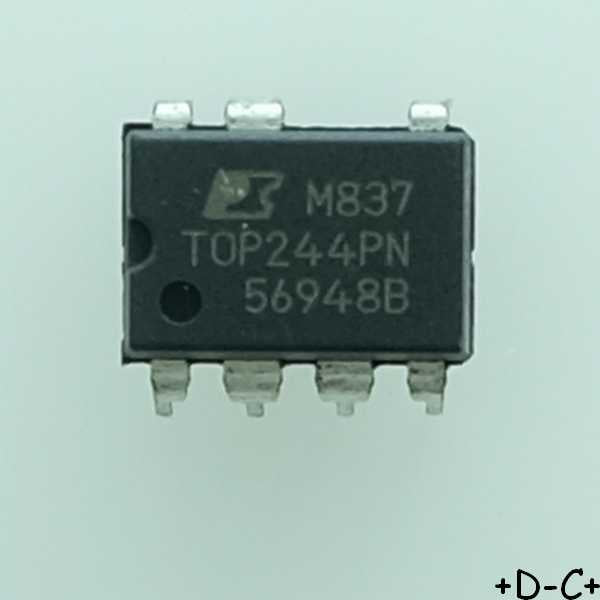 TOP244PN AC/DC Off-Line Switcher IC DIP-8 Power integrations