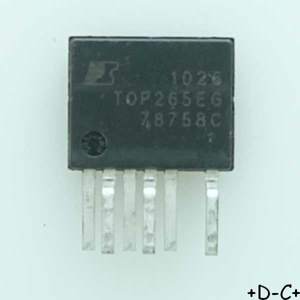 TOP265EG Convertisseur AC - DC Power integrations 7 broches