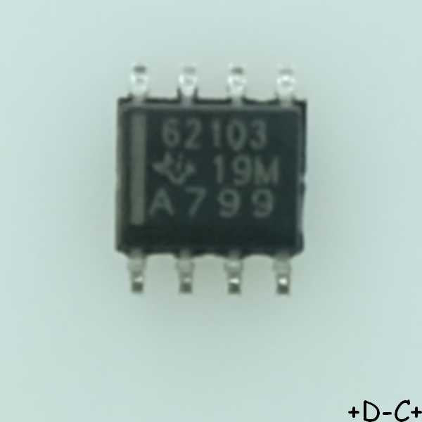 TPS62103D Conv DC-DC 2.5V to 9V SOIC-8 Texas