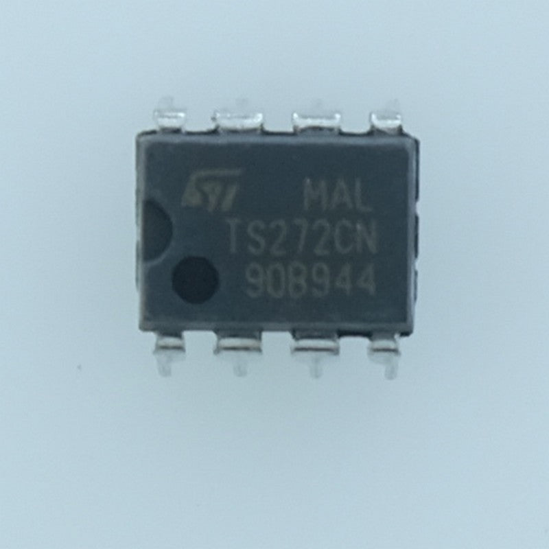TS272CN Amplificateur opérationnel double CMOS faible consommation DIP-08 STM
