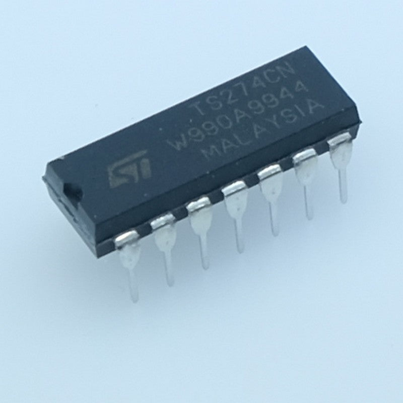 TS274CN Amplificateur opérationnel quadruple CMOS DIP-14 STM