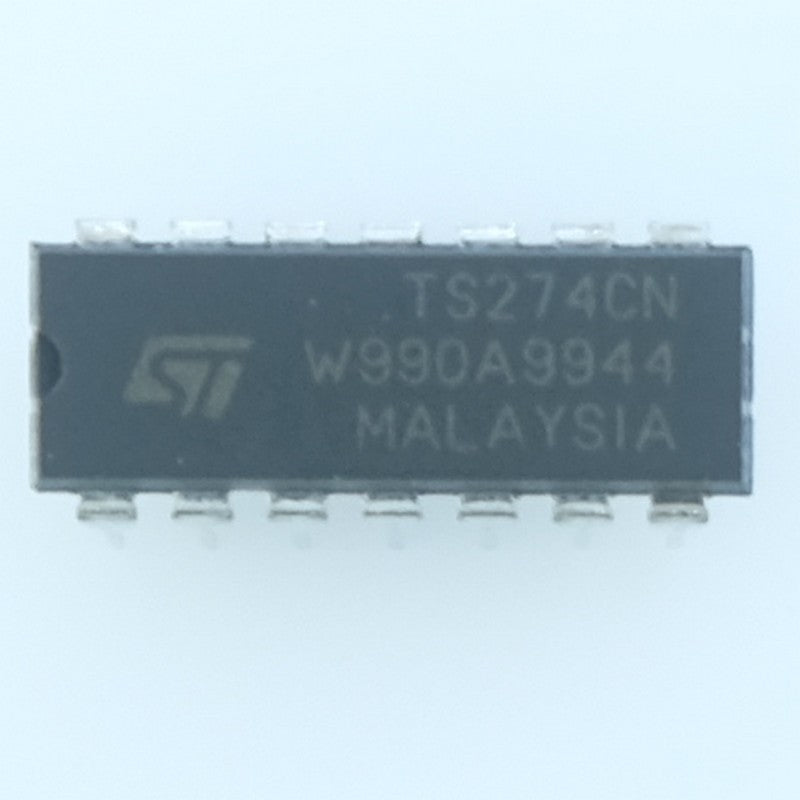 TS274CN Amplificateur opérationnel quadruple CMOS DIP-14 STM
