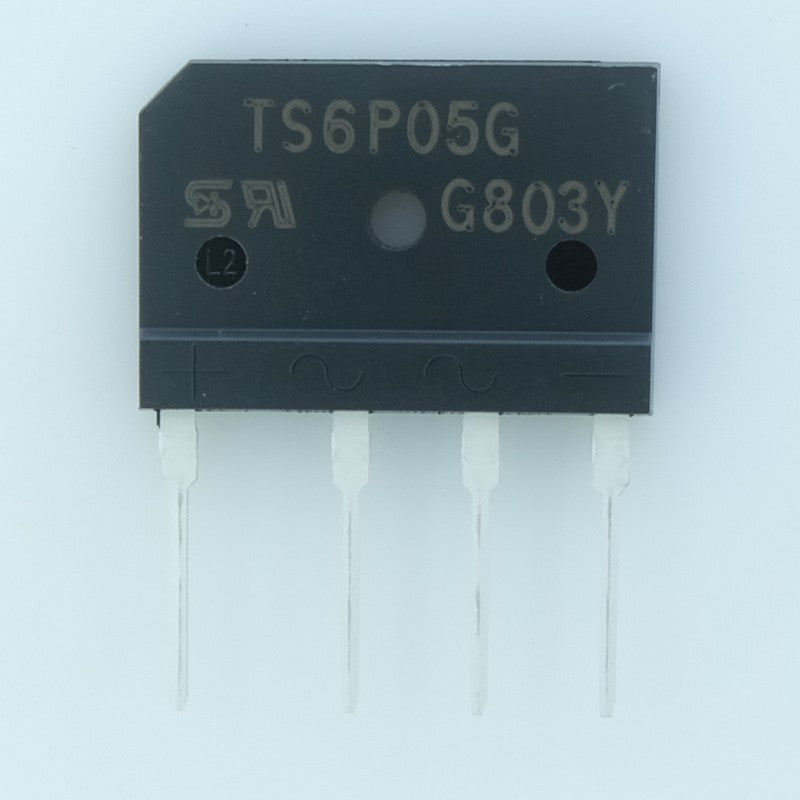 TS6P05G Diode Rectifier Bridge Single 600V 6A 4-pin Taiwan