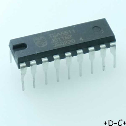 TSA5511 Synthe 1.8mhz bus I²C DIP-18 Philips