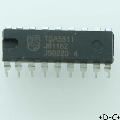 TSA5511 Synthe 1.8mhz bus I²C DIP-18 Philips
