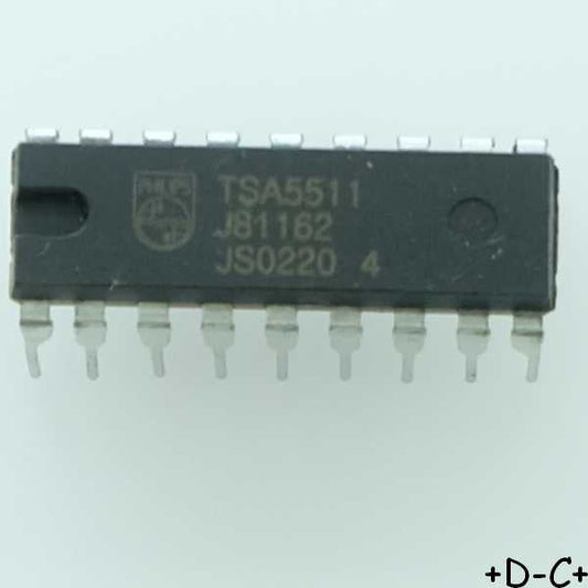 TSA5511 Synthe 1.8mhz bus I²C DIP-18 Philips