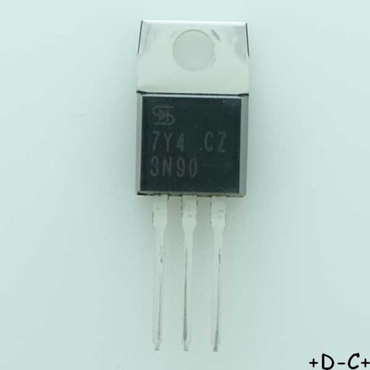 TSM3N90CZ Transistor N Channel Mosfet 900V 2.5A TO-220 Taiwan RoHS