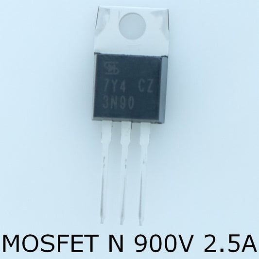 TSM3N90CZ Transistor MOSFET N-CH 900V 2.5A TO-220 Taiwan - Distri-Compo