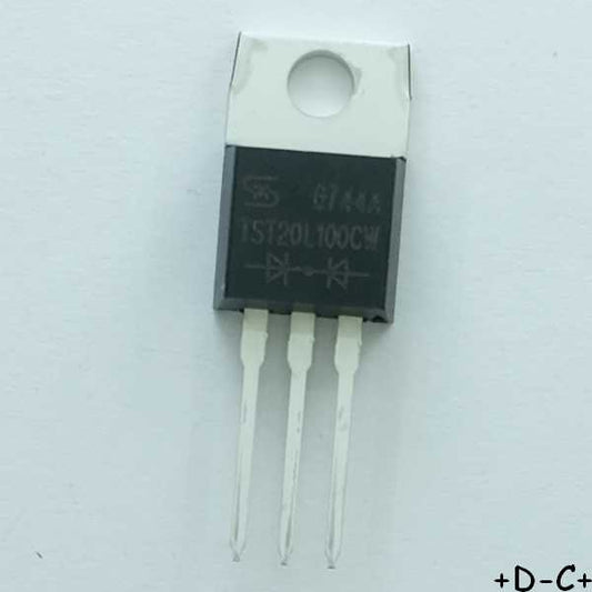 TST20L100CW Rectifier diode Schottky 100V 20A TO-220AB Taiwan