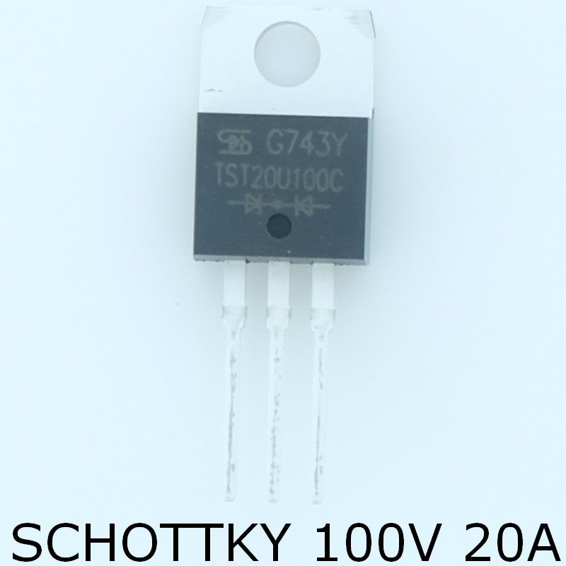 TST20U100C Diode Schottky 100V 20A TO-220AB Taiwan - Distri-Compo
