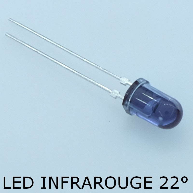 TSUS5400 Led emission infrarouge GaAs 950nm 22° Vishay - Distri-Compo