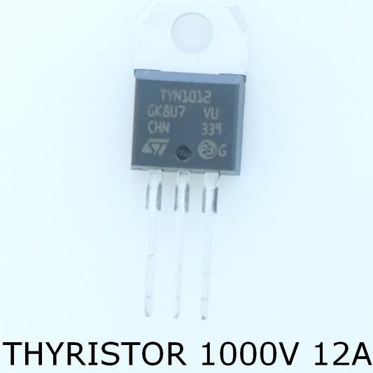 TYN1012RG Thyristor 1000V 12A TO-220 STM - Distri-Compo