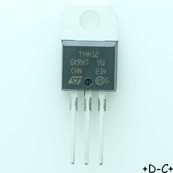 TYN412RG Thyristor 400V 8A TO-220 STM RoHS