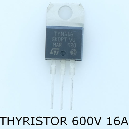 TYN616RG Thyristor TO-220 600V 16A STM - Distri-Compo