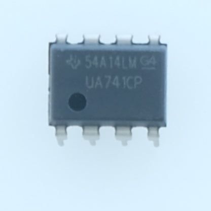 UA741CP Amplificateur operationnel simple 1Mhz DIP-8 Texas - Distri-Compo
