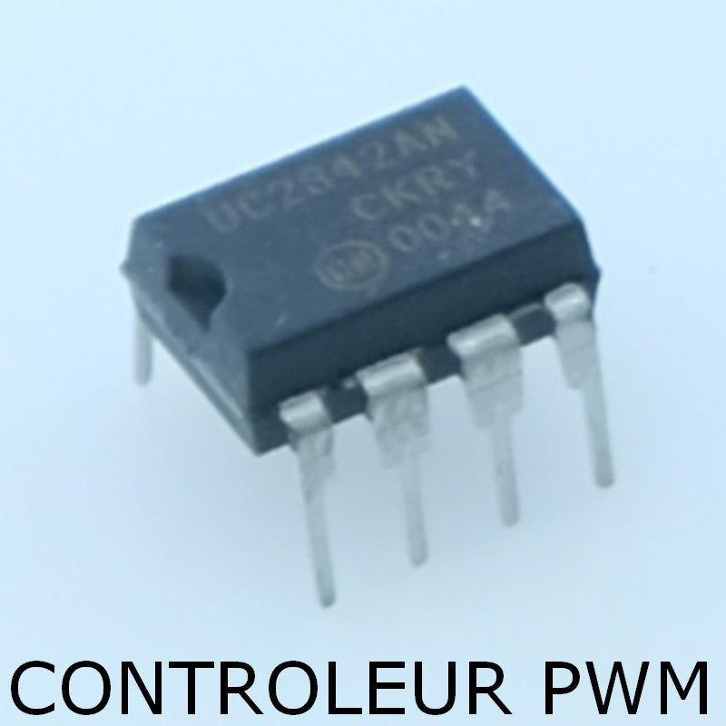 UC2842AN Contrôleur PWM 5V 1A DIP-8 ONS - Distri-Compo