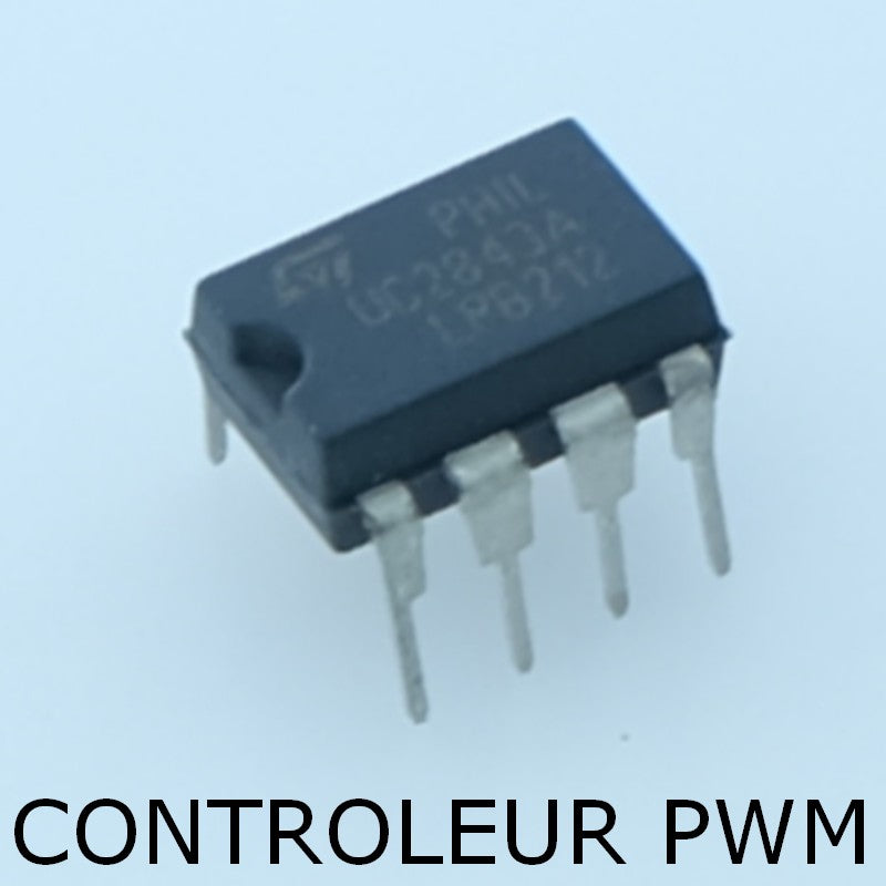 UC2843A Contrôleur PWM DIP-8 STM - Distri-Compo