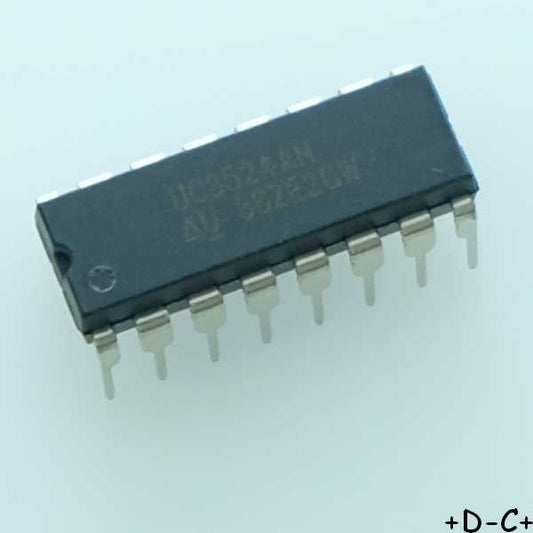 UC3524ANG4 Advanced Regulating Pulse Width Modulator DIP-16 Texas RoHS