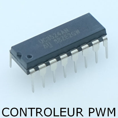 UC3524ANG4 Advanced Regulating Pulse Width Modulator DIP-16 Texas - Distri-Compo