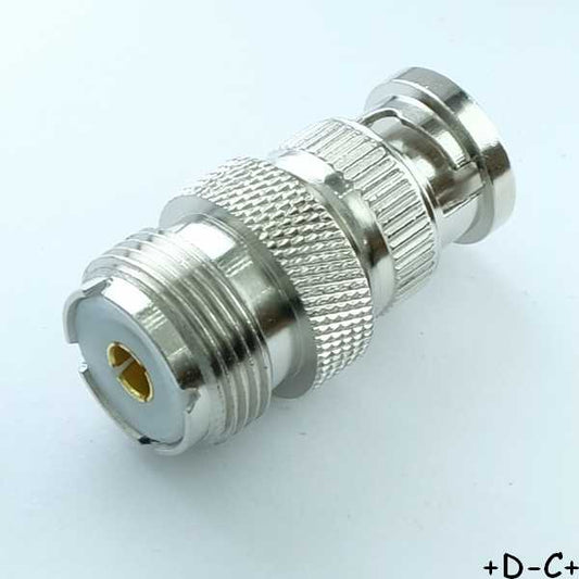 Adaptateur UHF femelle vers BNC male