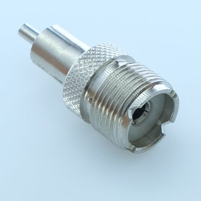 Adaptateur UHF femelle vers RCA mâle