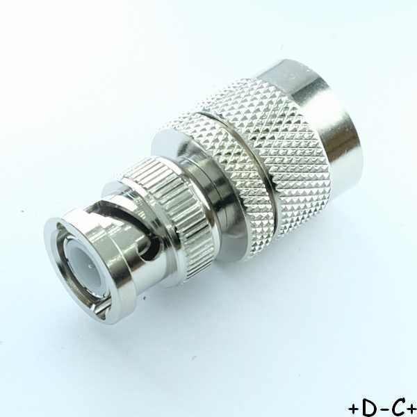 Adaptateur UHF mâle vers BNC mâle