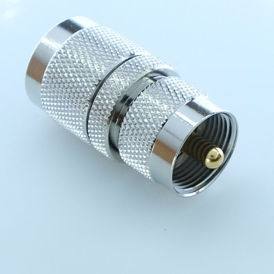 Adaptateur UHF mâle vers N mâle - Distri-Compo