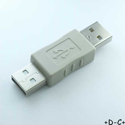 Adaptateur USB-A mâle vers USB-A mâle Assmann