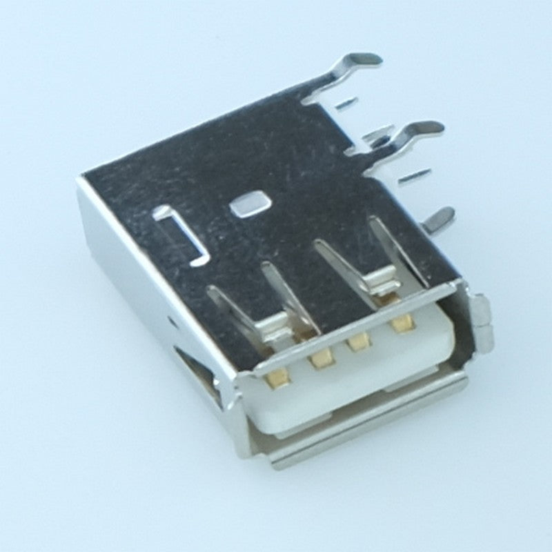 Embase USB vertical femelle pour circuit imprime Longueur 19.3mm