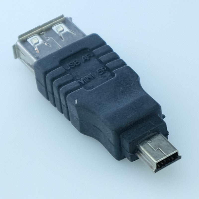 Adaptateur USB A femelle vers Mini-USB 5 pins mâle