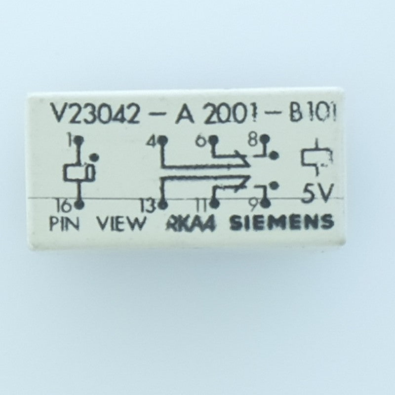 V23042-A2001-B101 Relais miniature DPDT (2RT) bobine 5VDC 2A DIP-8 Siemens