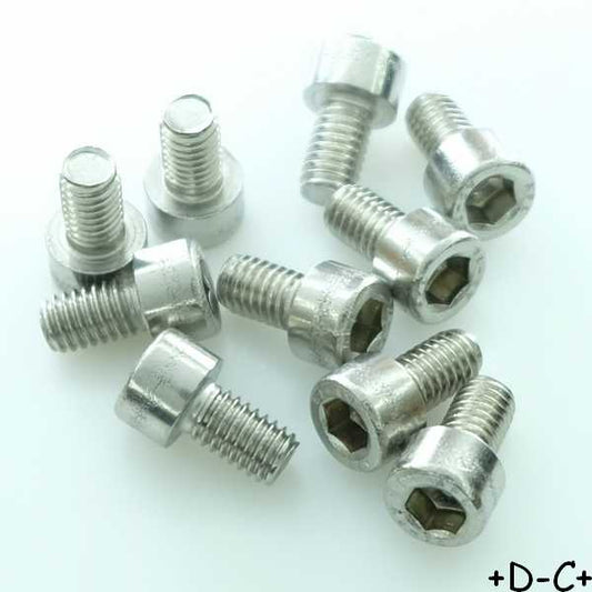 Vis 6 pans tête cylindrique 6x10mm inoxydable (lot de 10)
