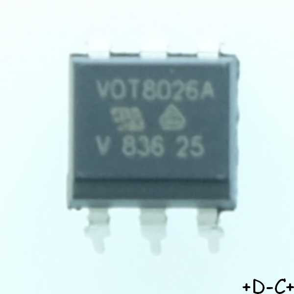 VOT8026AD-V Optocoupleur Triac AC-OUT DIP-6 Vishay