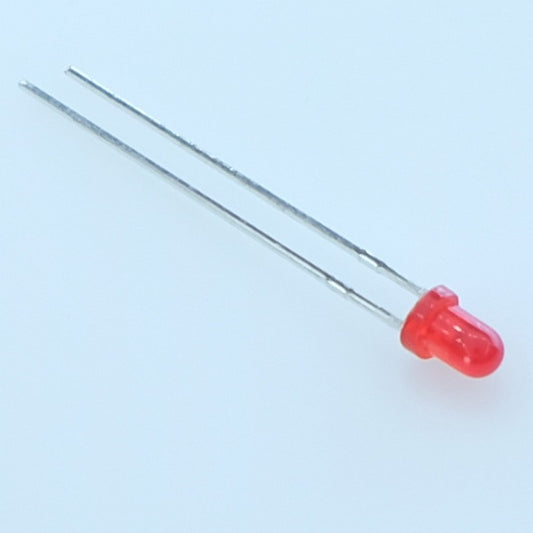 Led rouge 3mm 617nm 25mcd 60° WP3A10ID Kingbright - Distri-Compo